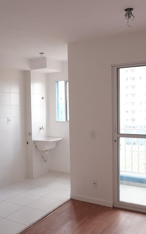 Apartamento para alugar com 42m², 2 quartos e 1 vagaSala/Cozinha