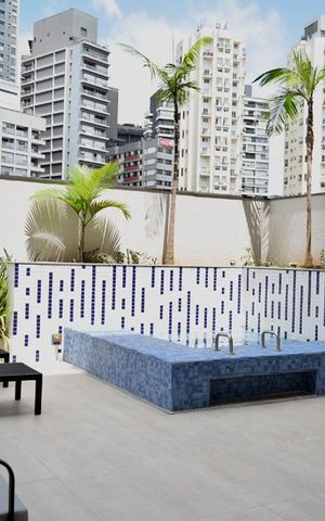 Studio à venda com 31m², 1 quarto e sem vagaSpa