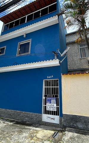 Casa para alugar com 45m², 1 quarto e sem vagaFachada + placa