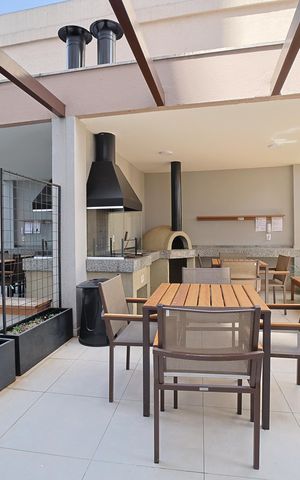 Apartamento para alugar com 36m², 2 quartos e sem vagaÁrea comum - Churrasqueira
