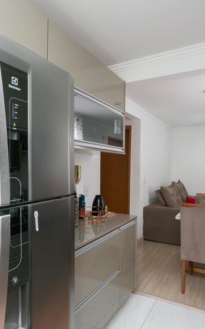 Apartamento à venda com 44m², 2 quartos e 1 vagaCozinha / Área de Serviço 