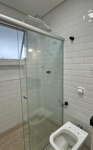 Apartamento para alugar com 87m², 1 quarto e 1 vaga Apartamento para alugar com 87m², 1 quarto e 1 vagaBanheiro 2