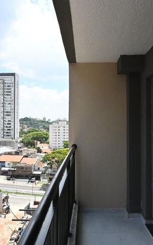 Apartamento para alugar com 37m², 1 quarto e sem vagaVaranda