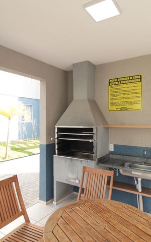Apartamento para alugar com 46m², 2 quartos e 1 vagaÁrea Gourmet