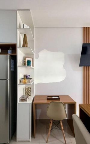 Apartamento à venda com 24m², 1 quarto e sem vaga