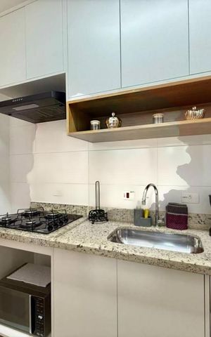Apartamento à venda com 24m², 1 quarto e sem vaga