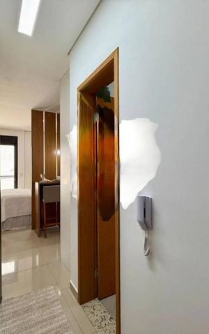 Apartamento à venda com 24m², 1 quarto e sem vaga