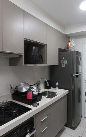 Apartamento para alugar com 26m², 1 quarto e sem vaga Apartamento para alugar com 26m², 1 quarto e sem vagaCozinha e Área de Serviço