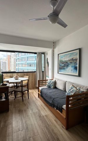 Apartamento para alugar com 50m², 1 quarto e 1 vaga Apartamento para alugar com 50m², 1 quarto e 1 vagaSala