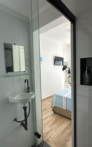 Apartamento para alugar com 50m², 1 quarto e 1 vaga Apartamento para alugar com 50m², 1 quarto e 1 vagaBanheiro suíte