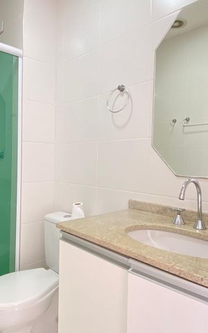 Apartamento para alugar com 38m², 1 quarto e 1 vaga Apartamento para alugar com 38m², 1 quarto e 1 vagaBanheiro