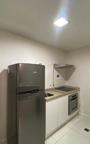 Apartamento para alugar com 38m², 1 quarto e 1 vaga Apartamento para alugar com 38m², 1 quarto e 1 vagaÁrea comum - Salão de festas
