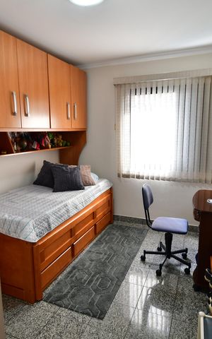 Apartamento à venda com 95m², 3 quartos e 1 vagaQuarto 1