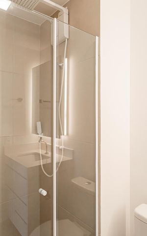 Apartamento para alugar com 30m², 1 quarto e sem vaga Apartamento para alugar com 30m², 1 quarto e sem vagaBanheiro