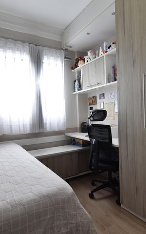 Apartamento à venda com 79m², 3 quartos e 1 vagaQuarto 3