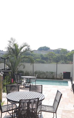 Studio à venda com 27m², 1 quarto e sem vaga