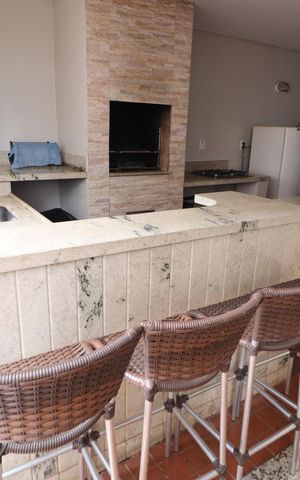 Apartamento para alugar com 162m², 4 quartos e 2 vagasÁrea comum - Churrasqueira