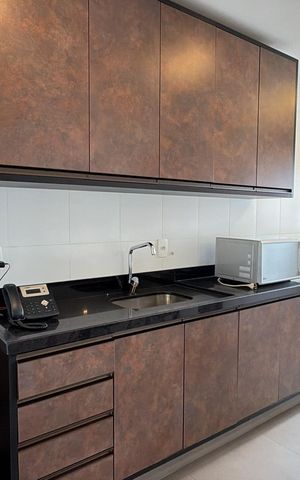 Studio para alugar com 55m², 1 quarto e 2 vagasCozinha
