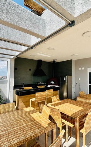 Apartamento para alugar com 36m², 2 quartos e sem vaga Apartamento para alugar com 36m², 2 quartos e sem vagaÁrea comum - Churrasqueira