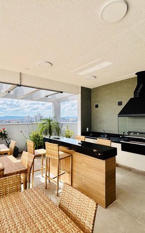 Apartamento para alugar com 36m², 2 quartos e sem vaga Apartamento para alugar com 36m², 2 quartos e sem vagaÁrea comum - Churrasqueira