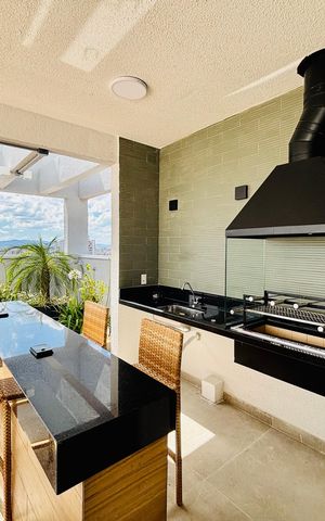 Apartamento para alugar com 36m², 2 quartos e sem vaga Apartamento para alugar com 36m², 2 quartos e sem vagaÁrea comum - Churrasqueira