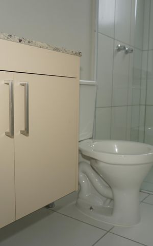 Apartamento para alugar com 125m², 3 quartos e 2 vagasBanheiro da Suíte