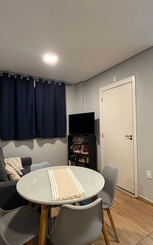 Apartamento à venda com 35m², 1 quarto e sem vaga Apartamento à venda com 35m², 1 quarto e sem vagaSala