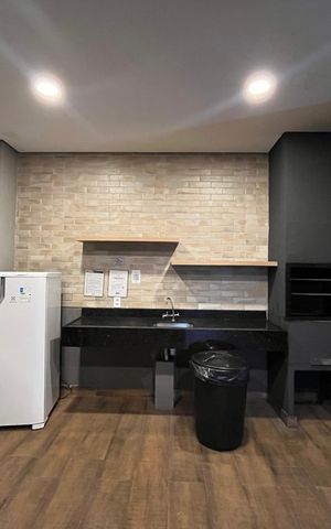 Apartamento à venda com 35m², 1 quarto e sem vaga Apartamento à venda com 35m², 1 quarto e sem vagaÁrea comum - Churrasqueira