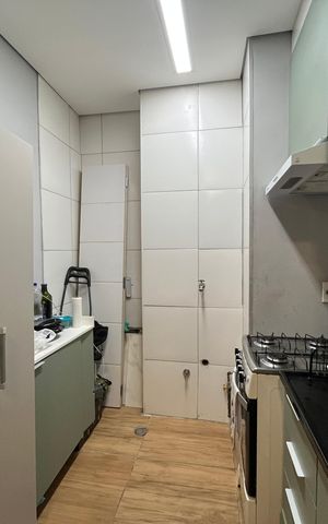 Apartamento à venda com 35m², 1 quarto e sem vaga Apartamento à venda com 35m², 1 quarto e sem vagaCozinha e Área de Serviço