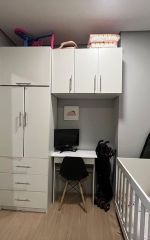 Apartamento à venda com 35m², 1 quarto e sem vaga Apartamento à venda com 35m², 1 quarto e sem vagaQuarto - Armários