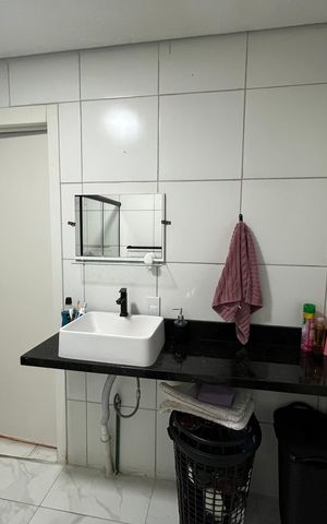 Apartamento à venda com 35m², 1 quarto e sem vaga Apartamento à venda com 35m², 1 quarto e sem vagaBanheiro