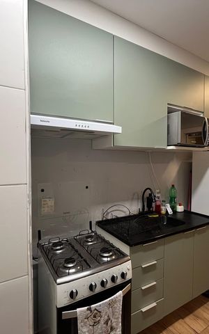 Apartamento à venda com 35m², 1 quarto e sem vaga Apartamento à venda com 35m², 1 quarto e sem vagaCozinha
