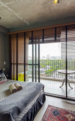 Studio para alugar com 34m², 1 quarto e sem vaga