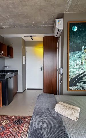 Studio para alugar com 34m², 1 quarto e sem vaga