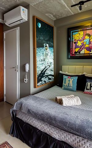 Studio para alugar com 34m², 1 quarto e sem vaga