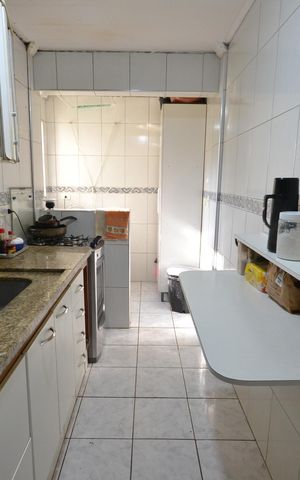 Apartamento à venda com 52m², 2 quartos e 1 vagaCozinha e Área de Serviço