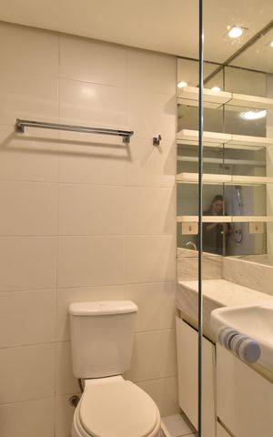 Apartamento para alugar com 118m², 3 quartos e 2 vagasBanheiro da Suíte