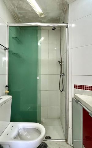 Apartamento para alugar com 72m², 3 quartos e 1 vaga Apartamento para alugar com 72m², 3 quartos e 1 vagaBanheiro da Suíte