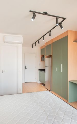 Studio para alugar com 25m², 1 quarto e sem vaga Studio para alugar com 25m², 1 quarto e sem vagaStudio
