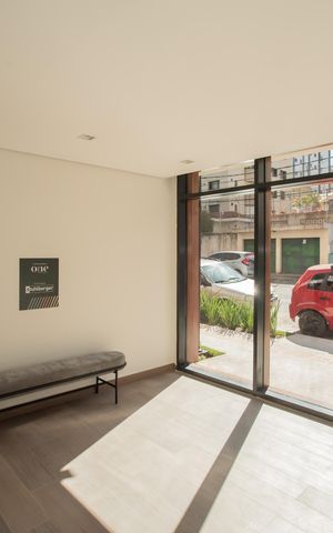 Studio para alugar com 25m², 1 quarto e sem vaga Studio para alugar com 25m², 1 quarto e sem vagaHall de entrada