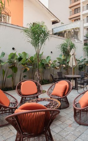 Studio para alugar com 25m², 1 quarto e sem vaga Studio para alugar com 25m², 1 quarto e sem vagaÁrea comum - Fogueira