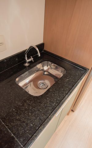 Studio para alugar com 25m², 1 quarto e sem vaga Studio para alugar com 25m², 1 quarto e sem vagaCozinha