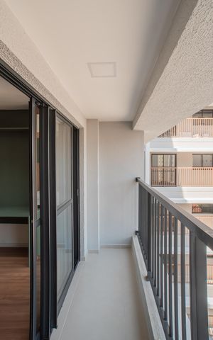Studio para alugar com 25m², 1 quarto e sem vaga Studio para alugar com 25m², 1 quarto e sem vagaVaranda