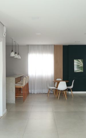 Apartamento à venda com 42m², 1 quarto e sem vagaÁrea comum - Salão de festas