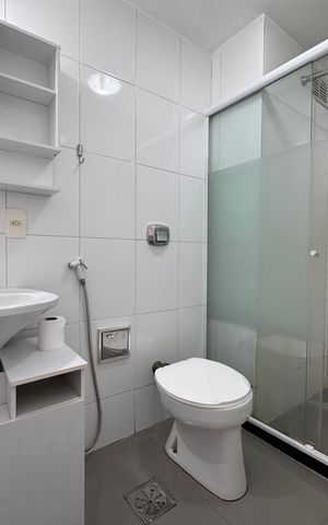 Apartamento para alugar com 50m², 2 quartos e 1 vaga Apartamento para alugar com 50m², 2 quartos e 1 vagaBanheiro Social