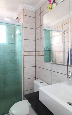 Apartamento para alugar com 57m², 2 quartos e 1 vagaBanheiro