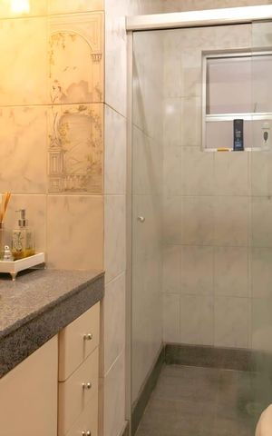 Apartamento à venda com 140m², 4 quartos e 2 vagas Apartamento à venda com 140m², 4 quartos e 2 vagasBanheiro Social