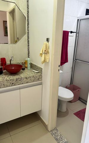 Apartamento para alugar com 90m², 3 quartos e 1 vaga Apartamento para alugar com 90m², 3 quartos e 1 vagaBanheiro 1
