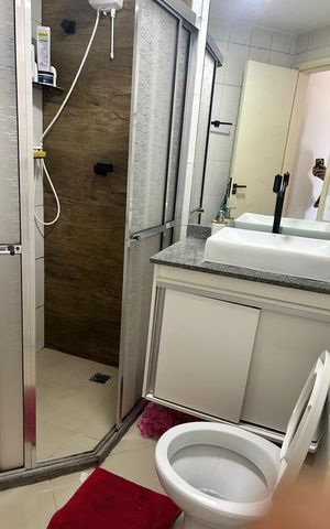 Apartamento para alugar com 90m², 3 quartos e 1 vaga Apartamento para alugar com 90m², 3 quartos e 1 vagaBanheiro 2
