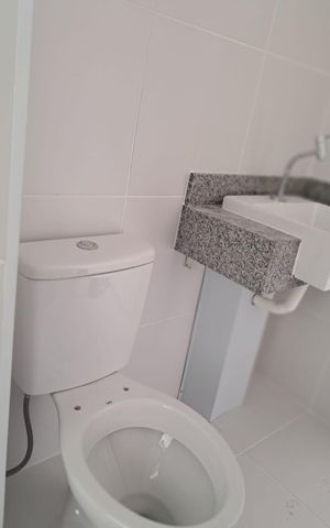 Apartamento para alugar com 19m², 1 quarto e 1 vaga Apartamento para alugar com 19m², 1 quarto e 1 vagaBanheiro